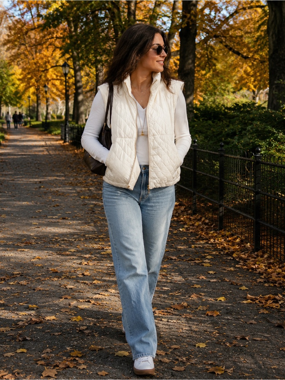 Michael Michael Kors Quilted Puffer Vest – NWT – XL – Ivory/Cream